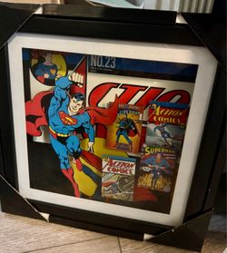 NEW Framed SUPERMAN NO.23 collage