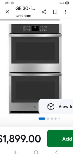 Double door home oven