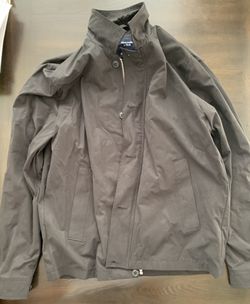 Abercrombie & Fitch Utility Shirt Jacket wind and water resistant zip front