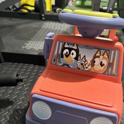 Bluey Ride On Push Car