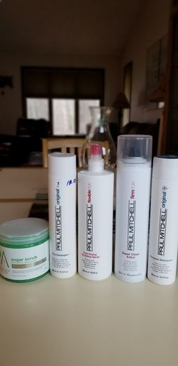 ALL NEW PAUL MITCHELL HAIR PRODUCTS AND SPA ORGANICS SUGAR SCRUB. PICK UP MIDDLEBORO ONLY