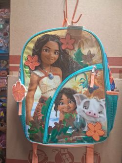 DISNEY MOANA BACKPACK 16 INCHES TALL