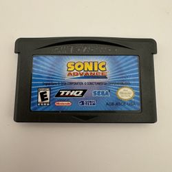 Sonic Advance For Gameboy Advance TESTED 