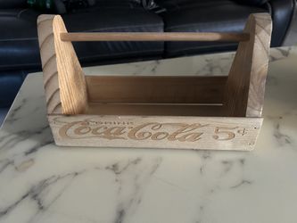 Coca Cola Small Wood Rack