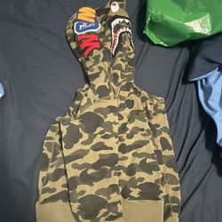 Og Bape Zip Up Hoodie 