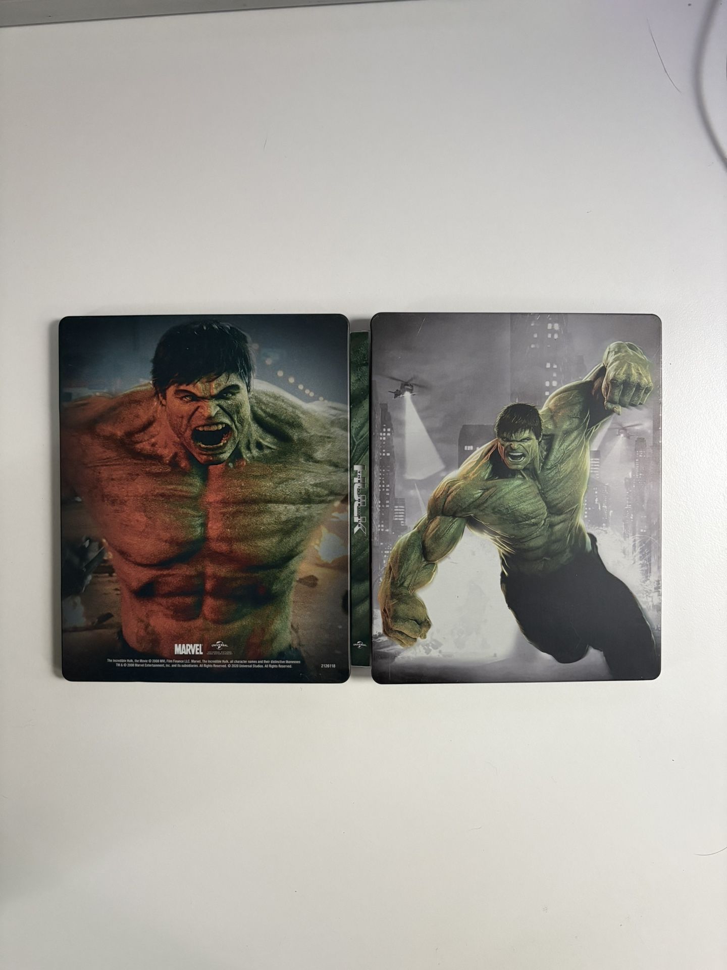 The Incredible Hulk 4K UHD + Blu Ray Steelbook