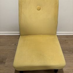 Moving! Velvet Armless chair - $88 OBO