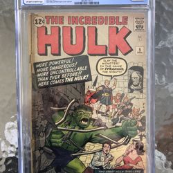 Incredible Hulk #5 (1963) CGC 1.8 — 1st app. of Tyrannus; Stan Lee & Jack Kirby 