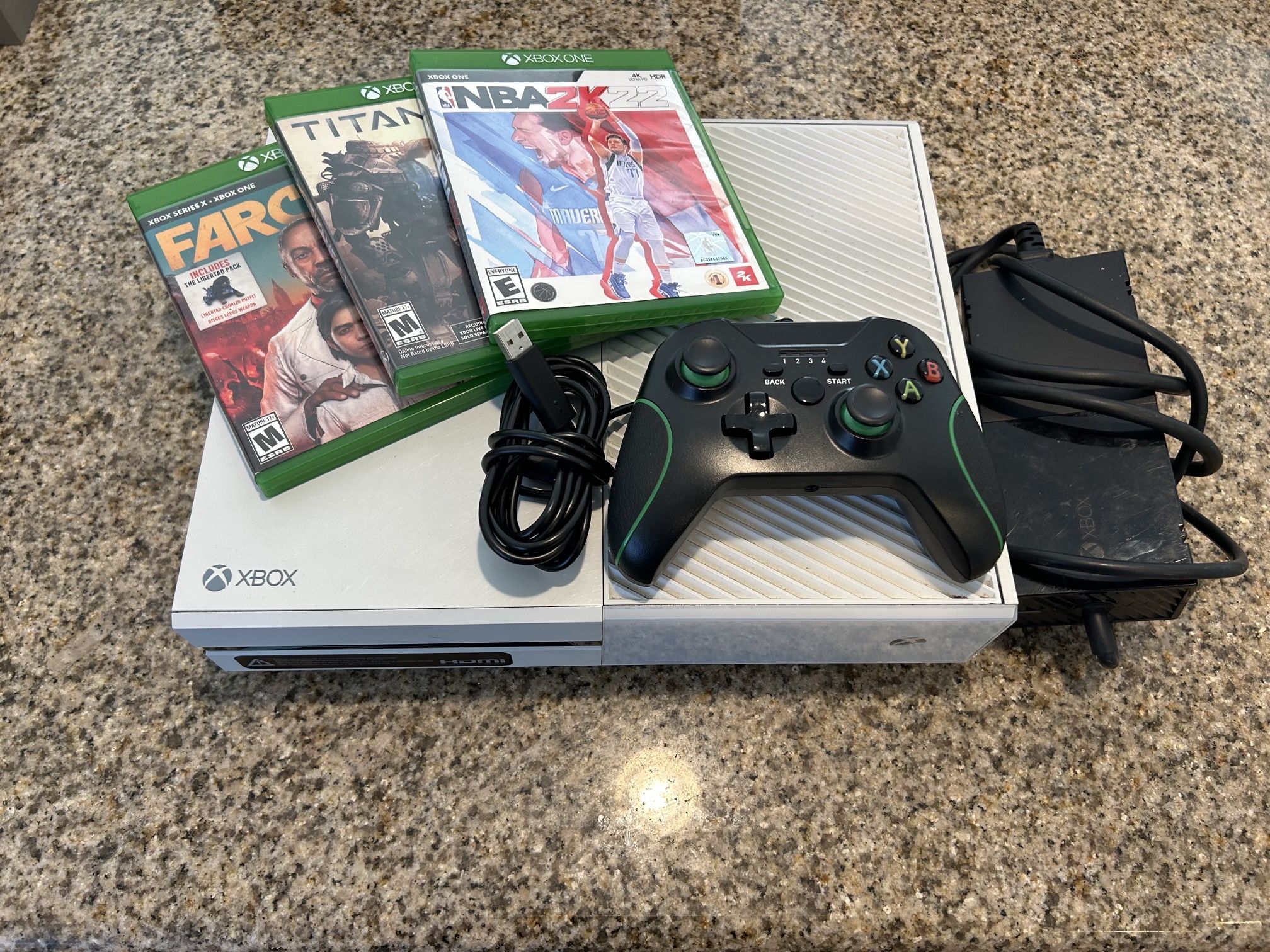 Xbox One W/ 3 Games
