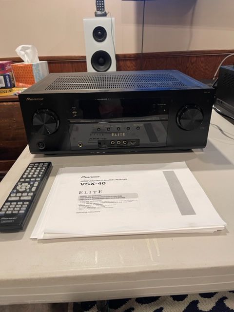 Pioneer Elite VSX-40 Multi Channel RECEIVER