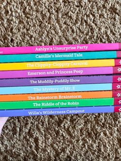 9 American Girl WellieWishers paperback books