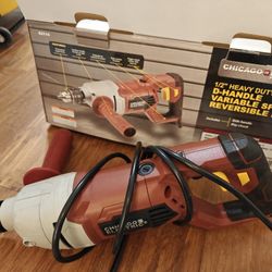 Chicago power tools variable speed reversible drill