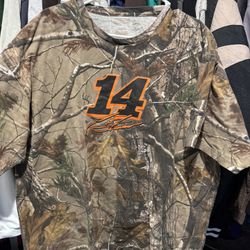 Vintage Camo NASCAR Tony Stewart Shirt XXL