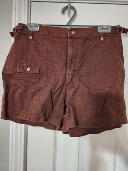 Size 8 brown shorts