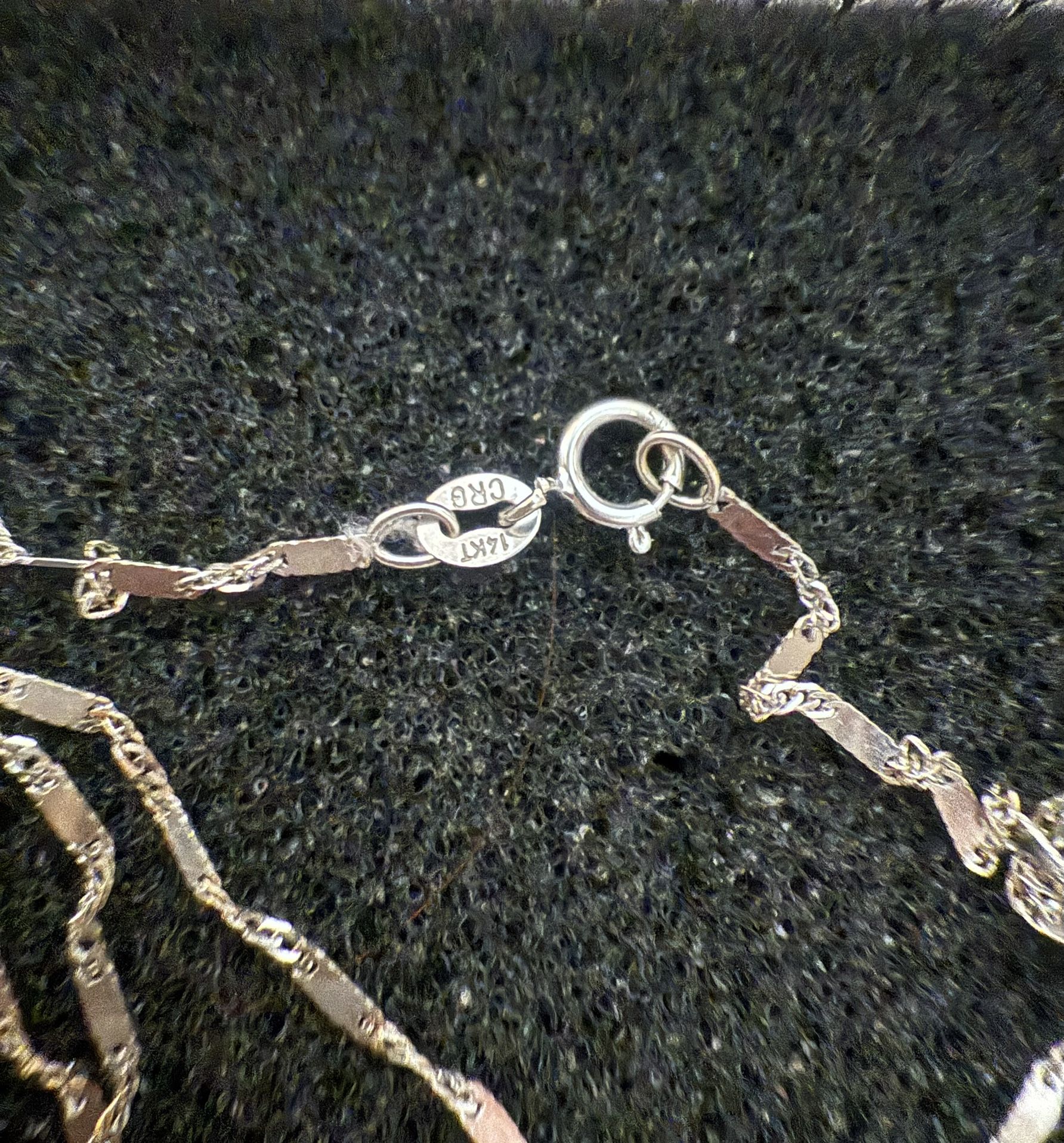 white gold chain