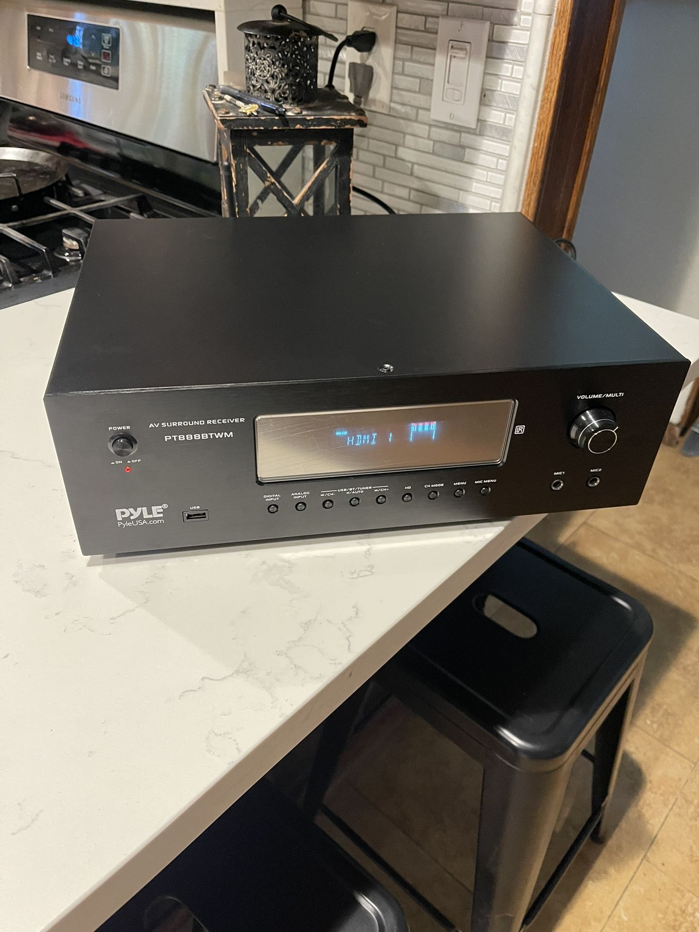 Pyle 1000W 5.2 Channel Home Theater Receiver