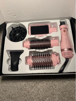 NEW Open Box Wavytalk Air Sculpt 5-in-1 Hot Air Brush Set – Rose Gold