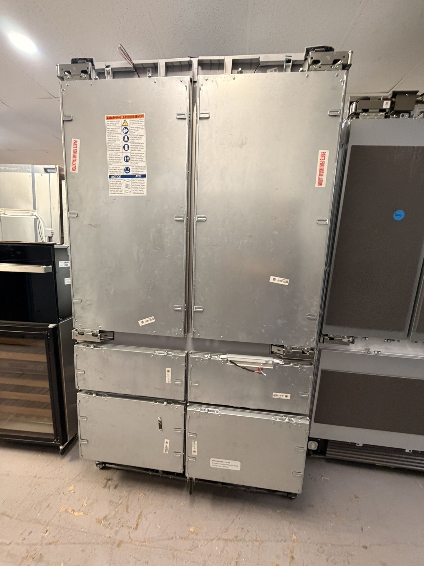 Thermador Refrigerator 48”Inch 6 Doors French Door Panel Ready