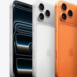 Iphone 17 Pro Max Orange / Silver 