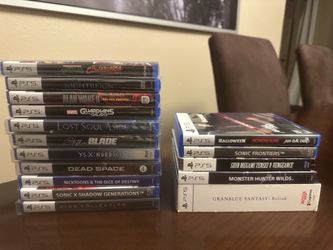 PS5 PS4 Xbox One Switch Video Game Collection