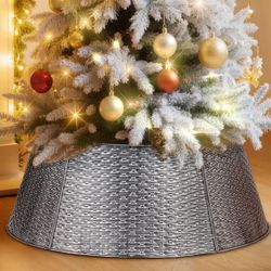 New Metal Silver Christmas Tree 🎄 Collar