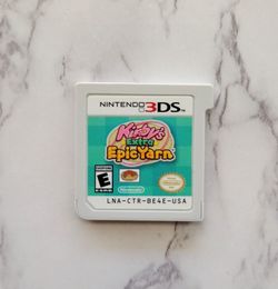 Kirby's Extra Epic Yarn For Nintendo 3DS RARE WOULD TRADE