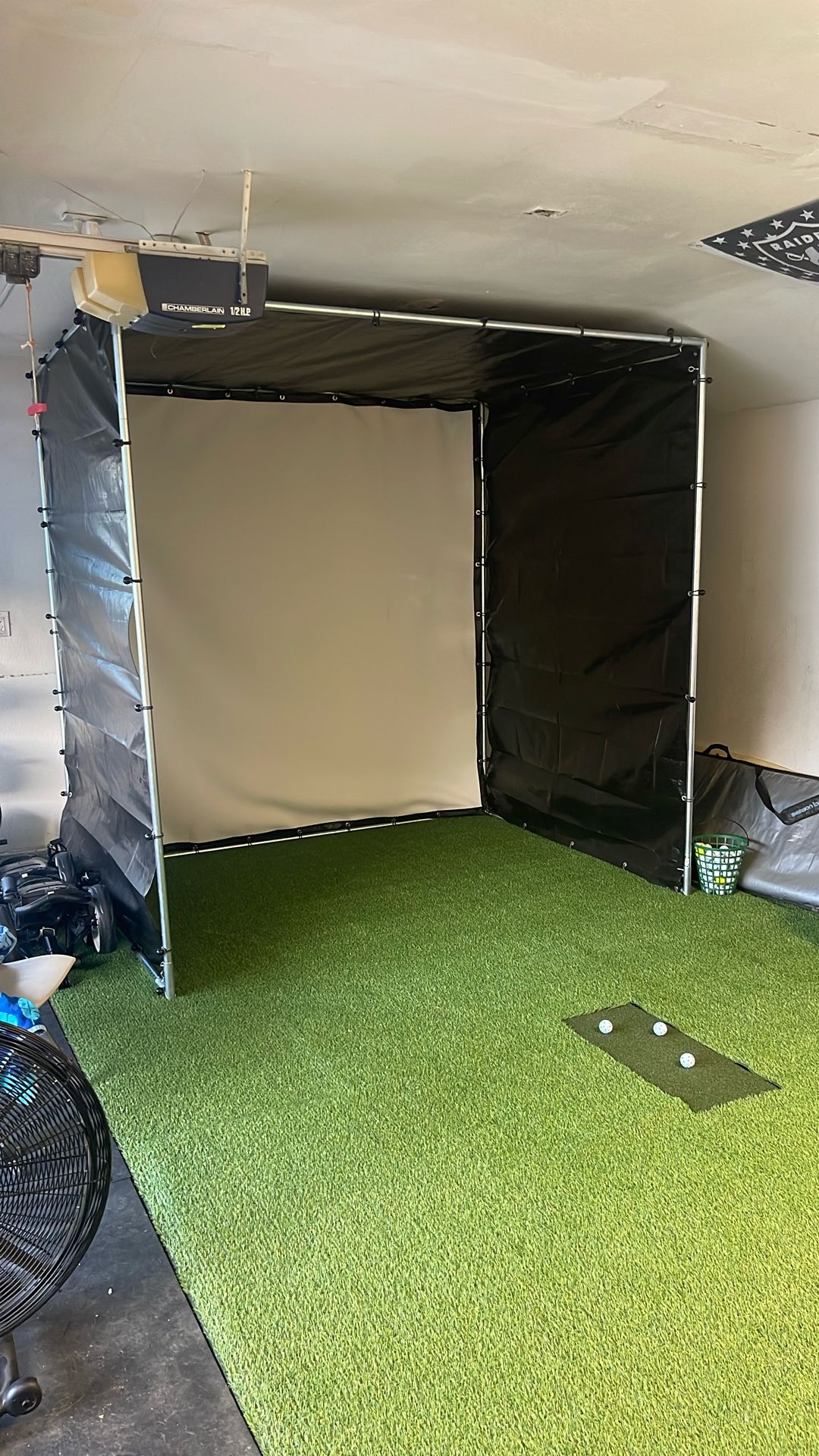 Golf Simulator Enclosure