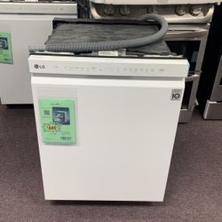 White Front Dishwasher