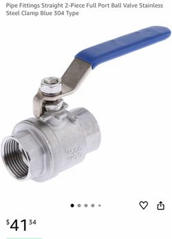 304 Stainless Steel 3/4" Ball Valve FULL Port for Water,Oil,Gas, Female 1000 WOG