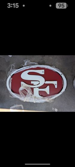 49er medal sign 3D