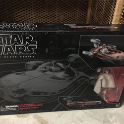  Star Wars The Black Series Luke Skywalker's X-34 Landspeeder SEALED NEW 2017