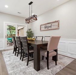 Beautiful dining table