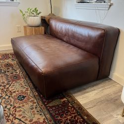 Leather Loveseat