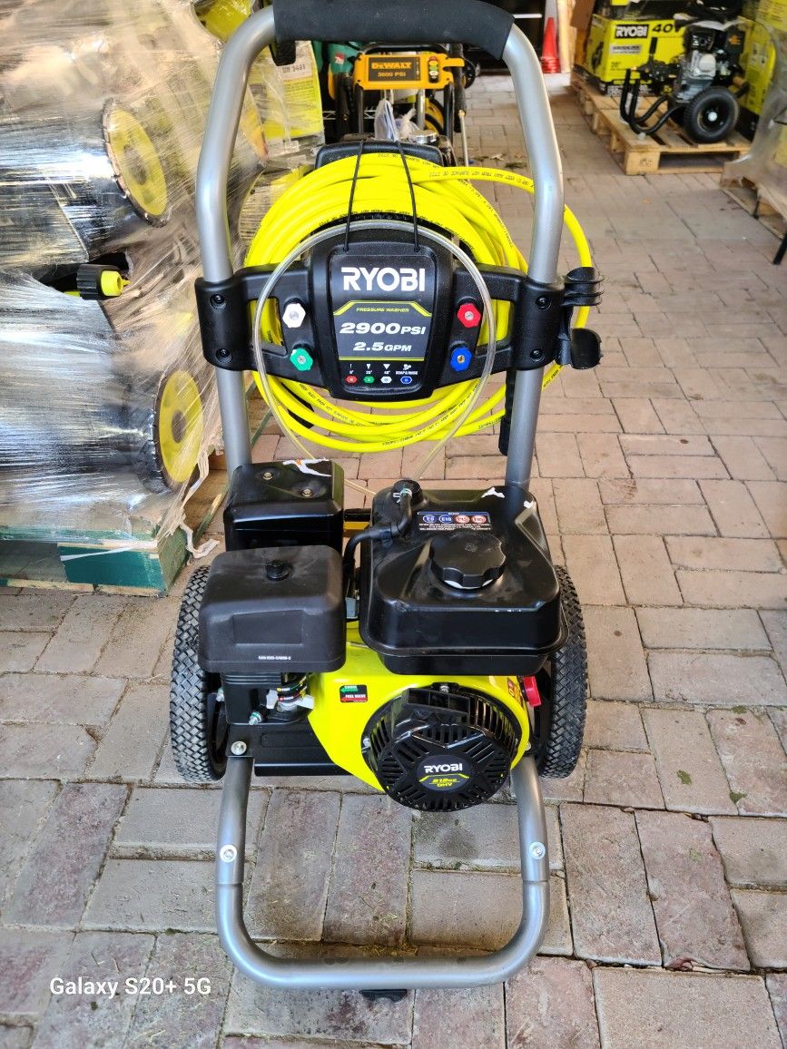 Ryobi 2900 Psi Gas Pressure Washer
