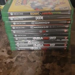 Used XBOX 1 games