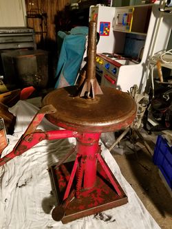 Antique Coats Iron Tireman