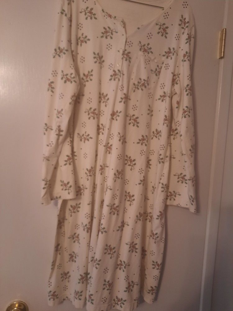 Floral Nightgown By Carole Hochman