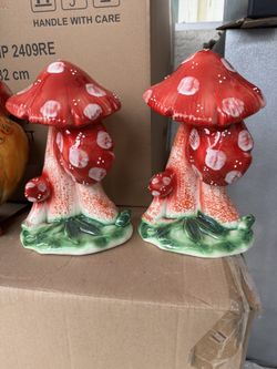 Hongos 🍄 De Decoración $18 Cada Uno 