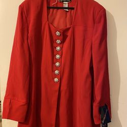 Brand New Champagne Italy Size 14 Women’s Suit