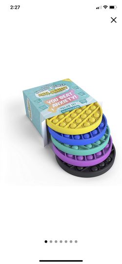 MADELLENA Value Set Push POP Bubble Fidget Toy