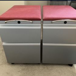 Two File Cabinets