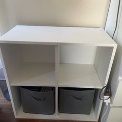 EKET Cabinet with 2 drawers, white, Width: 27 1/2 - IKEA