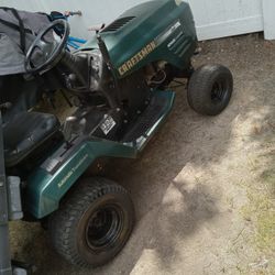 Running Mower.   