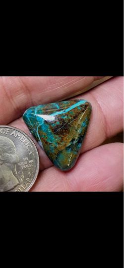 Chrysocolla-$3. Raw and $5. Stabilize
