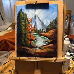 Autumn In Camas Painting 