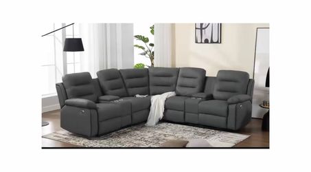 Sectional w/recliners
