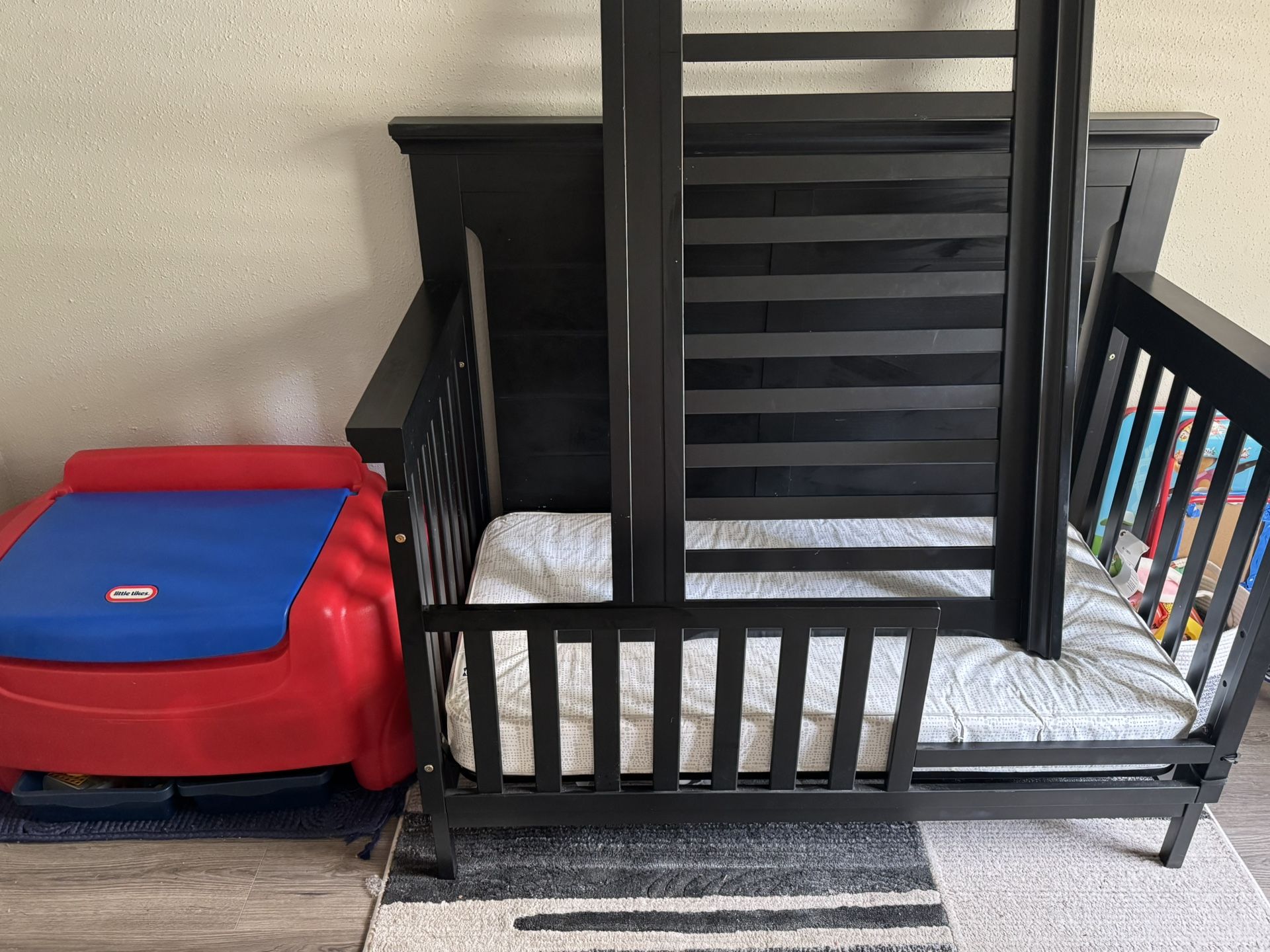 Crib And Toy Box