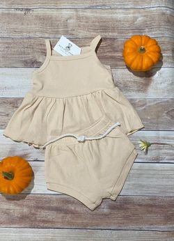 Baby Girl Luna Rib Set