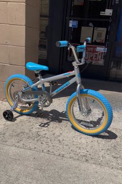 NEW 2025 SE Bikes Basher 16” Kids BMX Bike – Yellow / Silver – Financing Available