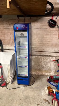 FIJI Water refrigerator